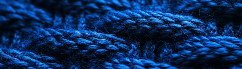 Obraz premium Tightly woven fabric texture with contrasting threads offers vibrant visual appeal for design
