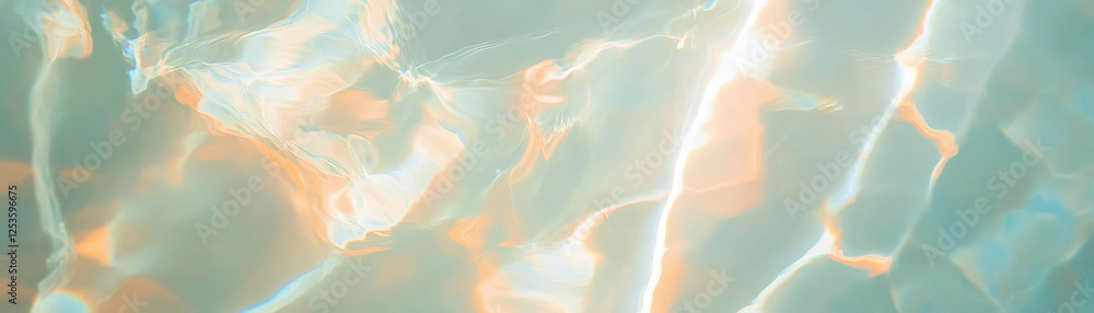 Poster venetian plaster with high gloss finish reflecting light in bright setting