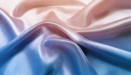 Fototapeta premium Smooth elegant blue silk or satin texture can use as background