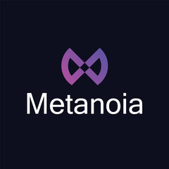 m letter logo design