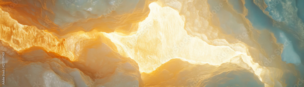 Poster Layered effect of Venetian plaster showcasing dynamic texture and brightness