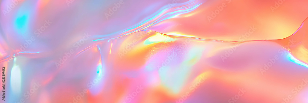 Poster dreamy pearlescent venetian plaster creating an ethereal ambiance with soft light