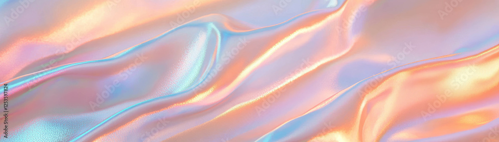 Poster venetian plaster with pearlescent sheen reflecting soft light in a bright backdrop