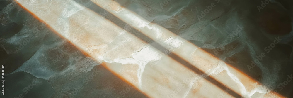 Poster polished venetian plaster with light reflection emphasizing texture and finish quality