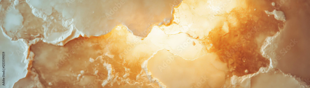 Poster venetian plaster with subtle pattern and uniform lighting for decorative style