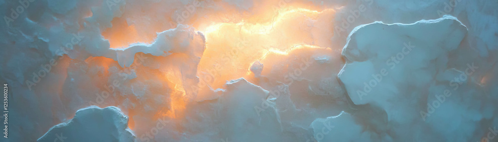 Poster Venetian plaster application showcasing intricate pattern and soft light effects