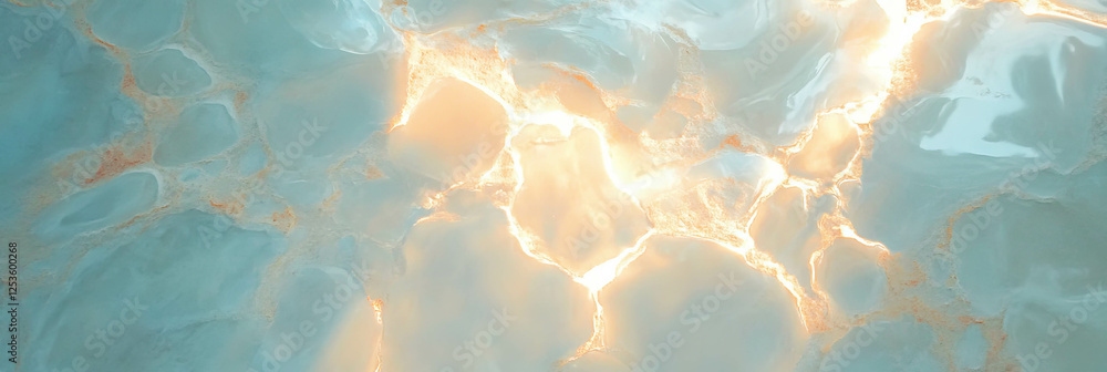 Fototapete venetian plaster surface with subtle pattern and radiant light creating textured effect