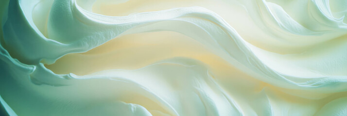 Obraz premium Swirling patterns of Venetian plaster illuminated by soft lighting in a vibrant backdrop