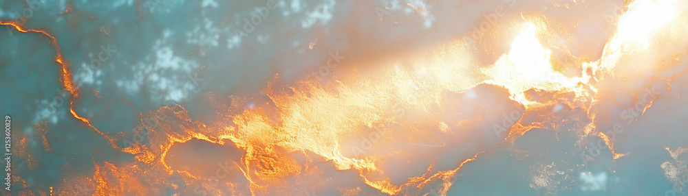 Poster exploration of textured venetian plaster creating a gentle light gradient on a bright background