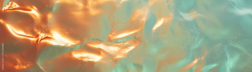 Poster Venetian plaster texture illuminated by soft light creating a gradient effect