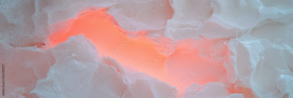 Poster Textured Venetian plaster with subtle gradient and bright background for elegant design use