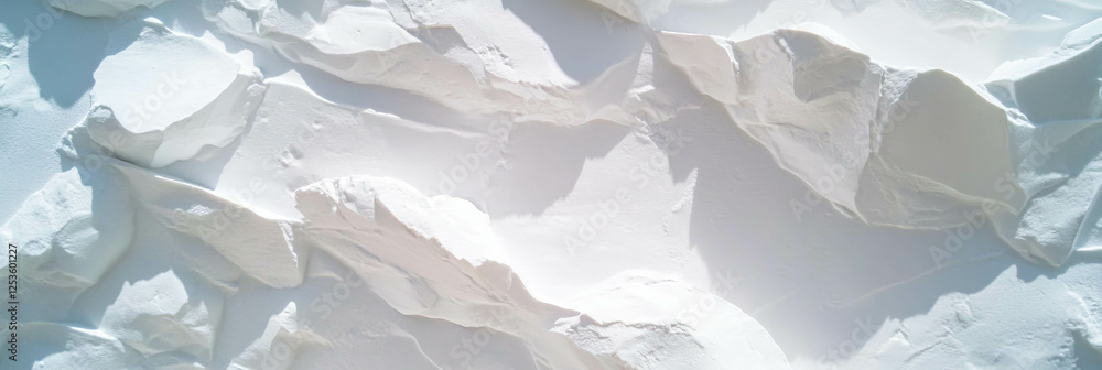 Poster Textured Venetian plaster creating a light gradient and depth for banner use