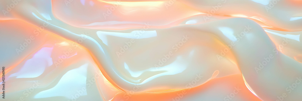 Poster elegant venetian plaster with high gloss finish and soft lighting enhances texture vividly
