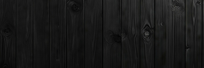 Fototapeta premium Dark wood planks with visible grain and knots create a rustic background for design projects