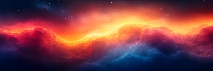 Fototapeta premium A background with a dreamy, washed-out gradient resembling sunrise light.