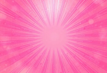 Warm abstract background with pink sunburst pattern, pink, sunset, background