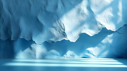 Naklejka premium A background with a single floating paper-like element casting a faint shadow.