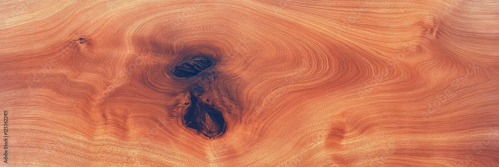Poster exquisite hardwood tabletop with unique grain patterns for elegant decor and design
