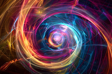 Abstract Visualization of Quantum Gravity Models in Universe