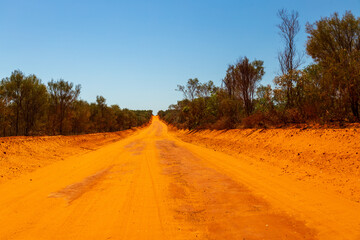 Naklejka premium road Infinity