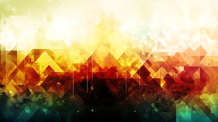Abstract arrows rising; textured background
