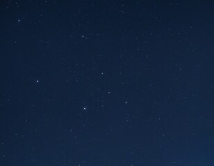 Fototapeta premium Tranquil Summer Evening Under a Starry Sky with Cricket Serenade