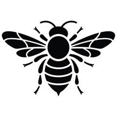 Obraz premium Cartoon Bee in Shades.