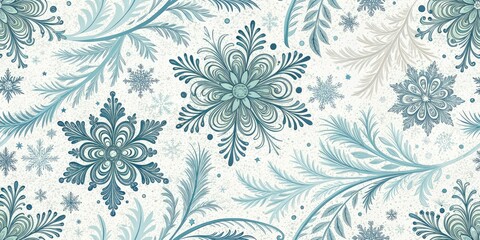Elegant Winter Frost Backgrounds:  High-Resolution Images for Marketing & Design