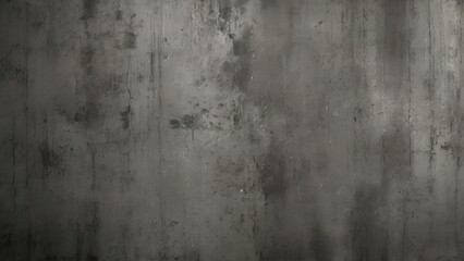 Fototapeta premium Abstract Grunge Texture of Old Concrete Wall with Seamless Metal Design, Vintage Industrial Style Background