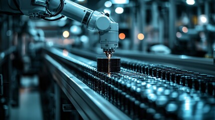 Fototapeta premium advanced robotics in automated manufacturing process