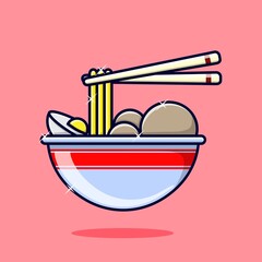 illustration of noodles