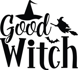 Halloween illustration text design 