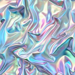 holographic iridescent texture fabric liquid background