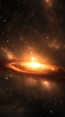 Naklejka premium Galactic Core