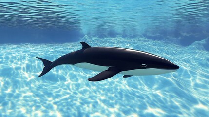 Obraz premium Vaquita, endangered species