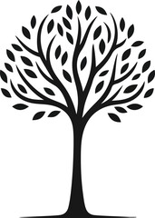 tree vector silhouettes