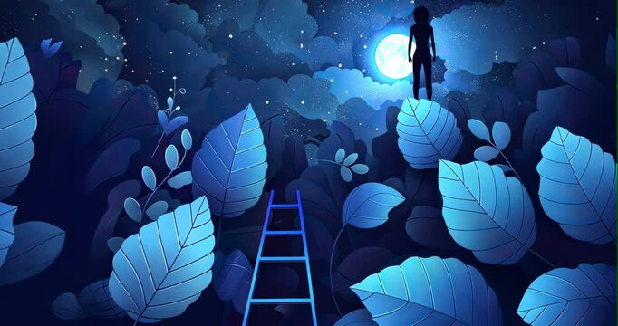 Failing Forward: A ladder with missing rungs but a determined climber
