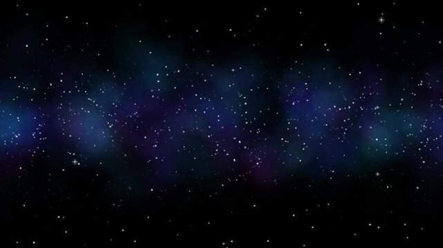 stary night with milky way and shooting star