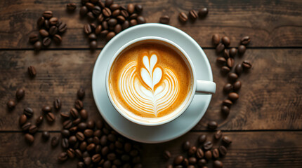 Aromatic Latte with Art