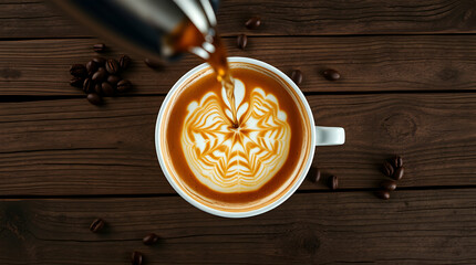 Aromatic Latte with Art
