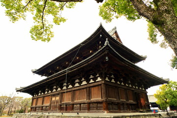 京都府　東寺・金堂（国宝） 京都市 南区 九条町　2022年2月
