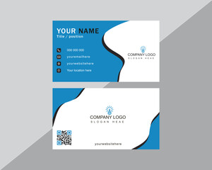 Business card design template, Clean professional business card template, visiting card, business card template.