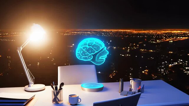 Night Office Brain Technology