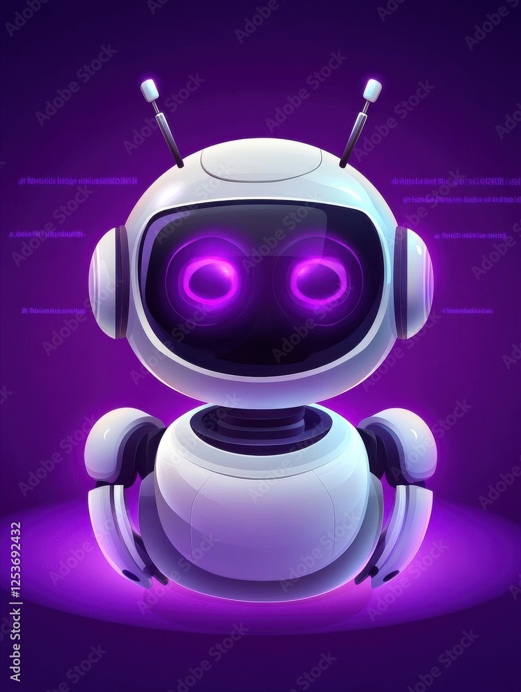 Poster business people communicate with chatbot application. chatbot artificial intelligence, talkbots serv