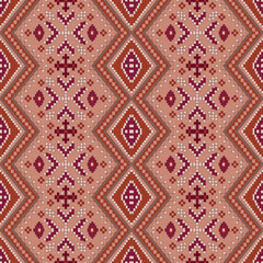 Abstract colorful seamless geometric wallpaper pattern