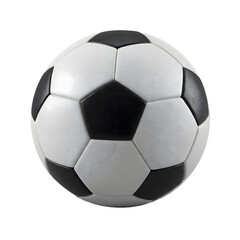 Obraz premium soccer ball isolated on transparent background 
