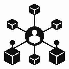 Decentralized Network Silhouette Vector