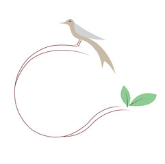 creative vector bird logo.