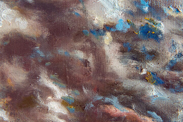 abstract oil paint texture on canvas, background