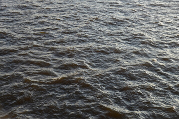 Obraz premium Background, water surface aerial view